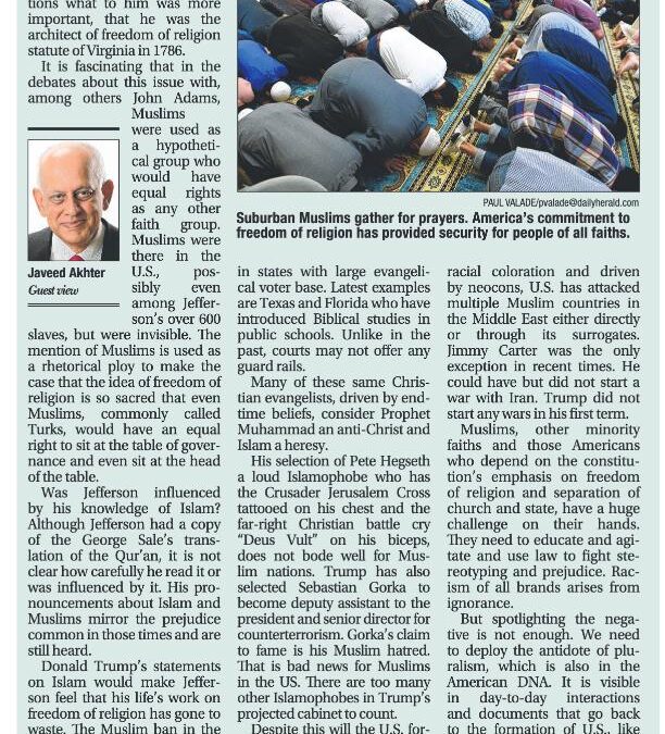 Can us muslims be sure about commitment to religious freedom?